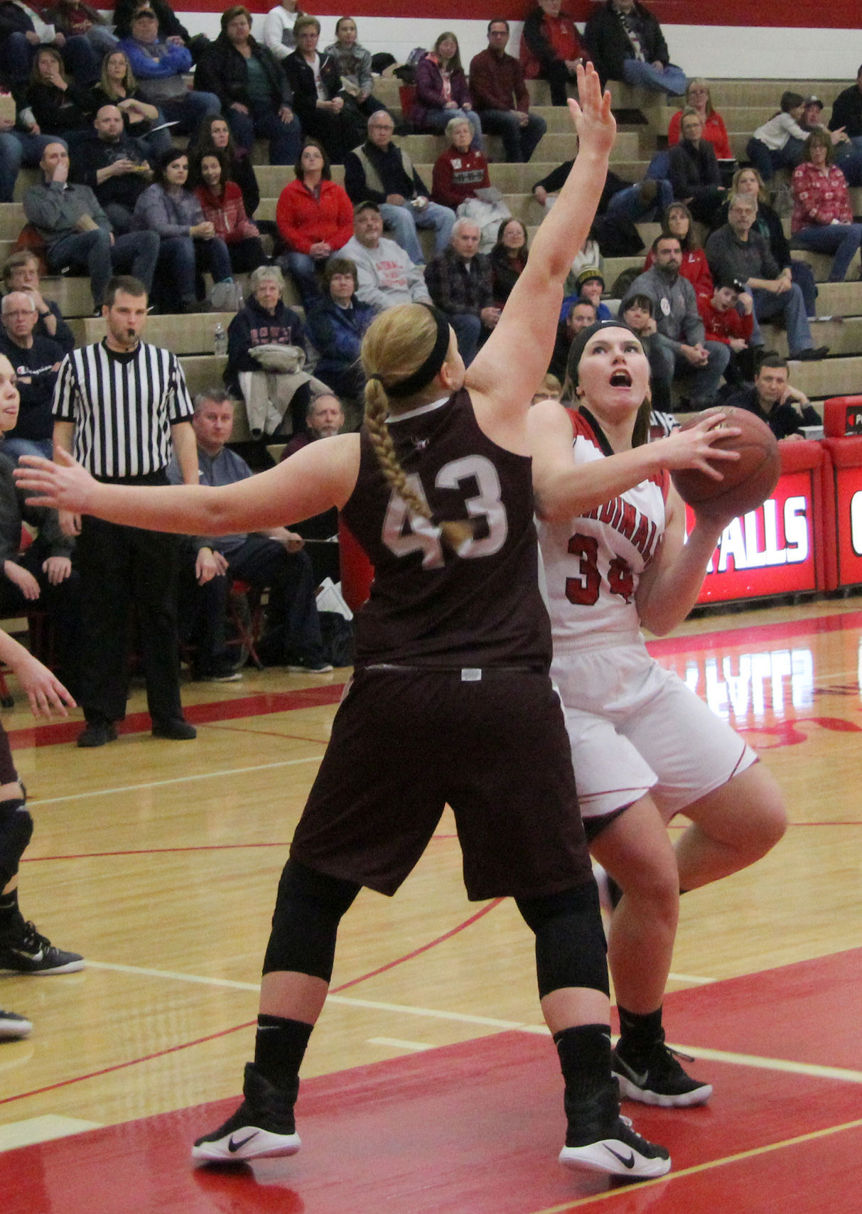 Holmen at Chi-Hi girls basketball 1-2-18